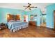 Spacious main bedroom featuring en-suite bathroom and beautiful flooring at 258 Venezia Ct, Punta Gorda, FL 33950