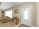 Welcoming entryway featuring decorative glass door, neutral tones, and inviting decor elements at 321 Pessoa St, Punta Gorda, FL 33983