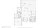 Detailed floor plan of a home with open living spaces, a screened patio, and primary suite at 3906 Crooked Island Dr, Punta Gorda, FL 33950