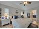 Bedroom with beach themed decor at 3906 Crooked Island Dr, Punta Gorda, FL 33950