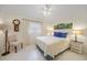 Bedroom with simple decor and bright lighting at 413 Valletta Ct, Punta Gorda, FL 33950