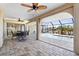 Spacious screened lanai with access to the pool area, perfect for outdoor entertaining and relaxing at 5032 La Costa Island Ct, Punta Gorda, FL 33950