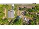 Aerial view of the property showcasing the home's location and surrounding landscape at 11401 2Nd Ave, Punta Gorda, FL 33955