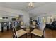 Open concept dining area and kitchen area at 149 Sportsman Rd, Rotonda West, FL 33947