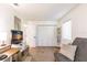 Bright bedroom featuring neutral walls, carpet flooring, large closet and comfortable futon at 156 Danforth Dr, Punta Gorda, FL 33980