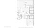 Detailed floorplan showing layout of bedrooms, bathrooms, kitchen, living areas, garage, and outdoor spaces at 260 Long Meadow Ln, Rotonda West, FL 33947