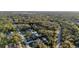 Aerial view of homes surrounded by lush green trees at 267 Camrose St, Port Charlotte, FL 33954