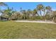 Large backyard space with ample room for recreation, landscaping, and outdoor enjoyment at 267 Camrose St, Port Charlotte, FL 33954