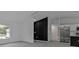 Open-concept living space showcases modern design, tile floors, and connects seamlessly with the kitchen at 267 Camrose St, Port Charlotte, FL 33954