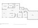 Detailed floor plan showcases the home's layout, featuring the lanai, primary bedroom, kitchen, and garage at 3393 Grand Vista Ct # 101, Port Charlotte, FL 33953