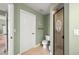 This bathroom has a toilet, shower, neutral wall color, and tile floors at 380 Concordia St, Punta Gorda, FL 33983