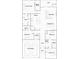 This is the floor plan of the house including layout of bedrooms, bathrooms and living areas at 7931 Lakes Edge Ln, Port Charlotte, FL 33981