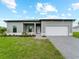 Charming single-story home featuring a two-car garage, well-maintained lawn, and lovely curb appeal at 12156 Wellington Ave, Port Charlotte, FL 33981