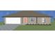 Charming one-story home with a two-car garage and a well-maintained front yard at 17331 Elmwood Ave, Port Charlotte, FL 33948