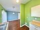 Kitchen with laminate countertops and view to living area at 22299 Catherine Ave, Port Charlotte, FL 33952