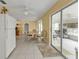 Bright dining area featuring an open floor plan with outdoor access at 22385 Olean Blvd, Port Charlotte, FL 33952