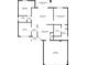 Detailed floorplan showing the layout of the home, including dimensions of each room at 24321 Kintail Ct, Punta Gorda, FL 33980