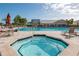Relax in this inviting pool and spa with comfortable lounging spaces to enjoy the bright sunny days at 24321 Kintail Ct, Punta Gorda, FL 33980