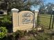 Entrance sign to Tala Lake 55+ Community at 4072 Oakview Dr # C5, Punta Gorda, FL 33980