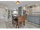 Open concept living space with kitchen, dining area and living room at 4091 Rock Creek Dr, Port Charlotte, FL 33948