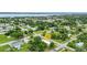 Aerial view of the neighborhood surrounding the home at 535 Milus St, Punta Gorda, FL 33950