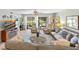 Bright living room with comfortable seating and natural light at 601 Shreve St # 62A, Punta Gorda, FL 33950