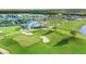 Aerial view of the golf course and amenities within the Heritage Landing community in Punta Gorda, Florida at 14234 Heritage Landing Blvd # 1016, Punta Gorda, FL 33955