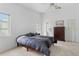 Bright bedroom with vaulted ceiling, neutral carpet, ensuite bath and large windows at 2645 W Marion Ave # 114, Punta Gorda, FL 33950