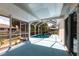 Enclosed lanai that features a pool and access to the outdoors at 3436 Discovery Dr, Punta Gorda, FL 33983
