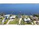 Beautiful waterfront homes featuring lush lawns, private docks, and serene water views at 4450 Northshore Dr, Punta Gorda, FL 33980