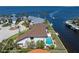 Waterfront home with a pool and private dock, situated on a canal with access to the bay at 8 Ocean Dr, Punta Gorda, FL 33950