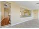 This bonus room features a unique etched glass window at 8 Ocean Dr, Punta Gorda, FL 33950
