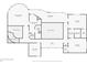 Detailed floorplan showcasing layout of main bedroom, bathrooms, kitchen, bedrooms, and outdoor areas at 8 Ocean Dr, Punta Gorda, FL 33950
