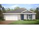 Charming single-story home with a two-car garage, neat landscaping, and a classic design at 12149 Karney Ave, Port Charlotte, FL 33981