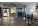 Condo lobby with tile floors, elevator access, and natural light from nearby windows at 1601 Park Beach Cir # 114/4, Punta Gorda, FL 33950