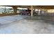 View of the parking garage featuring covered parking at 1601 Park Beach Cir # 114/4, Punta Gorda, FL 33950