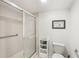 Bathroom with a shower and toilet at 175 Kings Hwy # 717, Punta Gorda, FL 33983