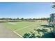 A view of the shuffleboard courts at the community recreation center on a sunny day at 175 Kings Hwy # 717, Punta Gorda, FL 33983