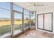Relaxing sunroom with large windows and a scenic view at 175 Kings Hwy # 717, Punta Gorda, FL 33983