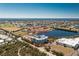 An overhead aerial view highlights this condo's convenient location near the water and town at 2001 Bal Harbor Blvd # 2202, Punta Gorda, FL 33950