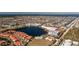 Aerial view of building and surrounding area with a circle around the building at 2001 Bal Harbor Blvd # 2202, Punta Gorda, FL 33950
