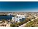 This aerial shot highlights the condo's position near a lake, shopping centers, and surrounding neighborhoods at 2001 Bal Harbor Blvd # 2202, Punta Gorda, FL 33950