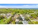 Beautiful neighborhood with views of the water, bridges and lush green trees at 2027 59Th N St, Clearwater, FL 33760
