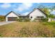 Charming single-story home with a well-maintained lawn and an attached garage at 2027 59Th N St, Clearwater, FL 33760