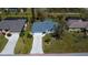 A lovely single Gathering home sits on a well-manicured lot with mature landscaping at 27250 Salta Dr, Punta Gorda, FL 33983