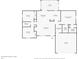 Detailed floor plan showcasing the layout of the home, including bedrooms, bathrooms, kitchen, and living spaces at 4221 Circleville St, North Port, FL 34286