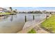 Waterfront property featuring a private dock perfect for boating and enjoying waterfront living at 480 Macedonia Dr, Punta Gorda, FL 33950