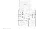 Detailed floor plan showing layout with labeled rooms, screened patio, and dimensions at 1406 Woodcrest, North Port, FL 34286