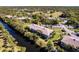 Community aerial showcasing the buildings and waterways in this Florida neighborhood at 1515 Forrest Nelson Blvd # L204, Port Charlotte, FL 33952