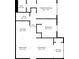 Detailed floor plan showcasing layout of bedrooms, baths, kitchen, living area, and balcony at 1515 Forrest Nelson Blvd # L204, Port Charlotte, FL 33952